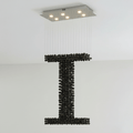 Charcoal Chandeliers I