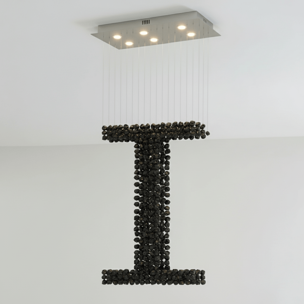 Charcoal Chandeliers I
