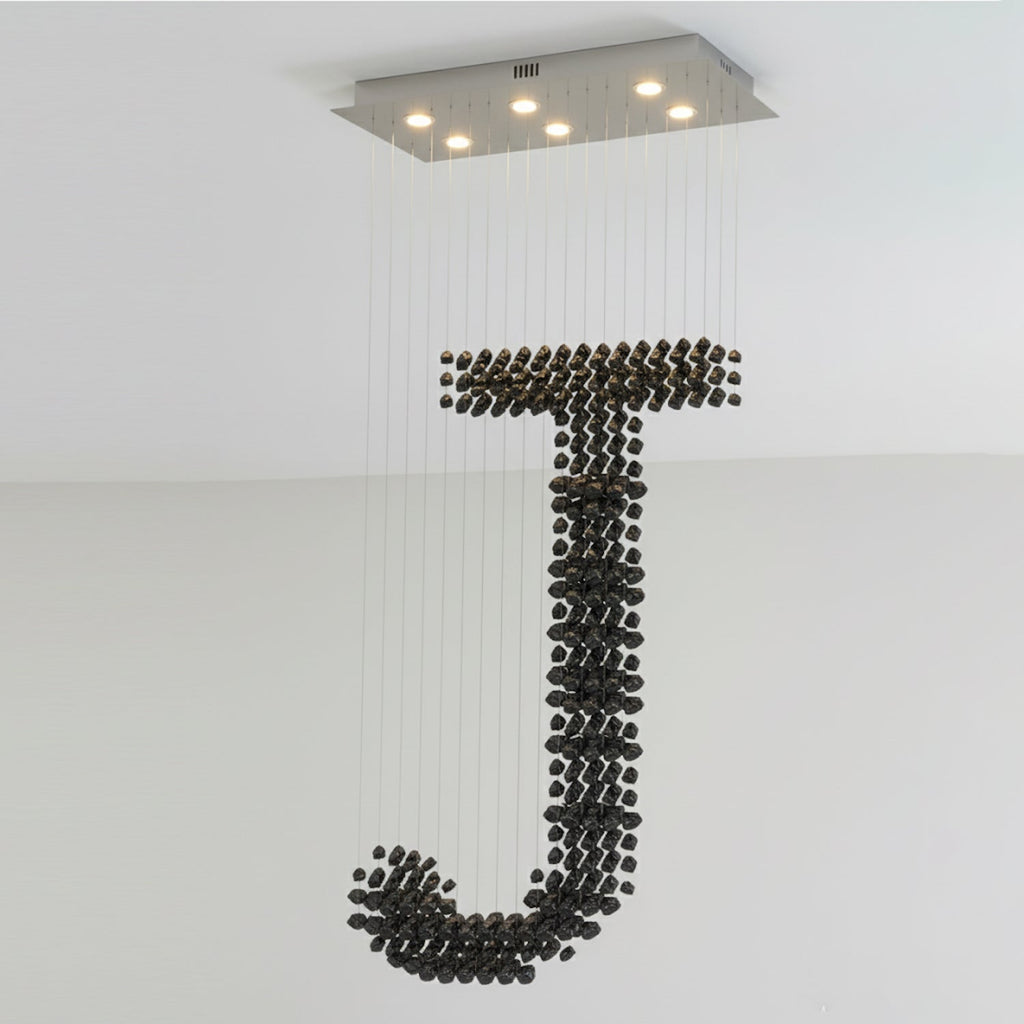 Charcoal Chandeliers J