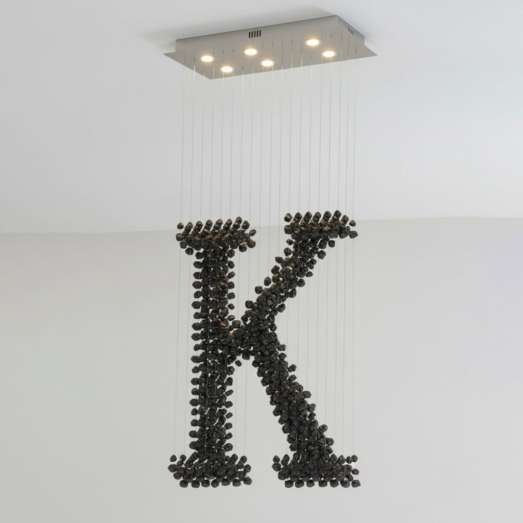 Charcoal Chandeliers K