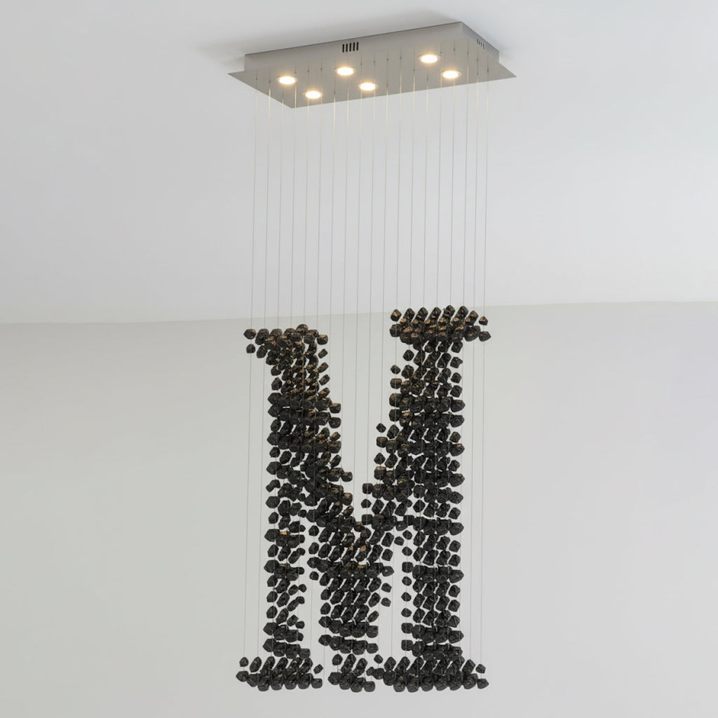 Charcoal Chandeliers M