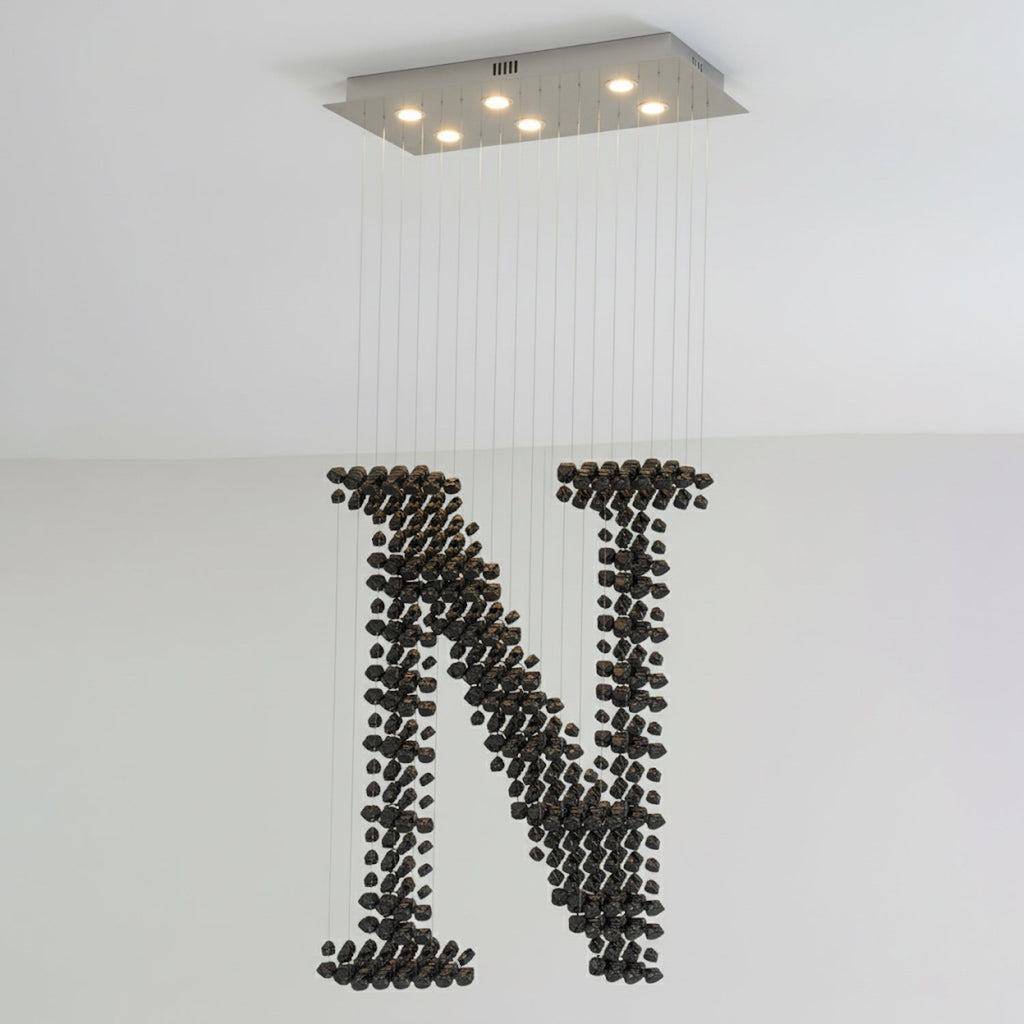 Charcoal Chandeliers N