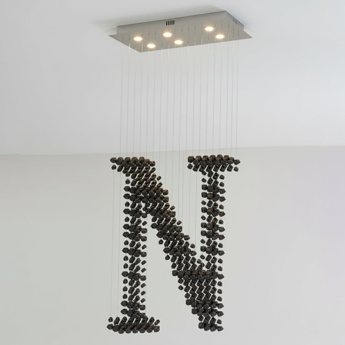 Charcoal Chandeliers N