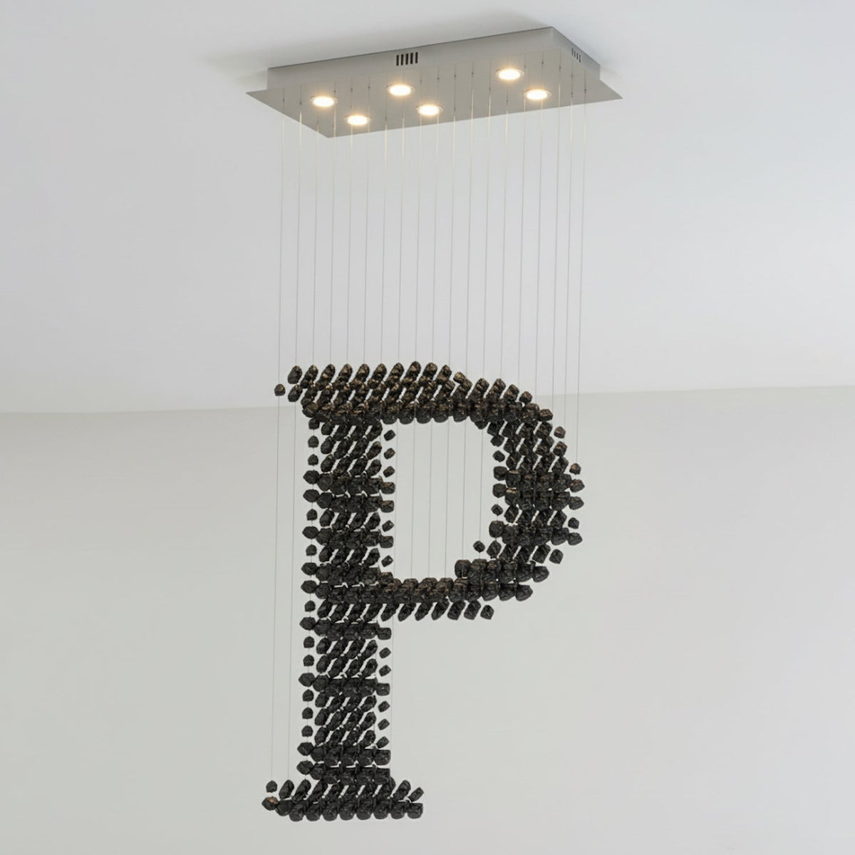 Charcoal Chandeliers P