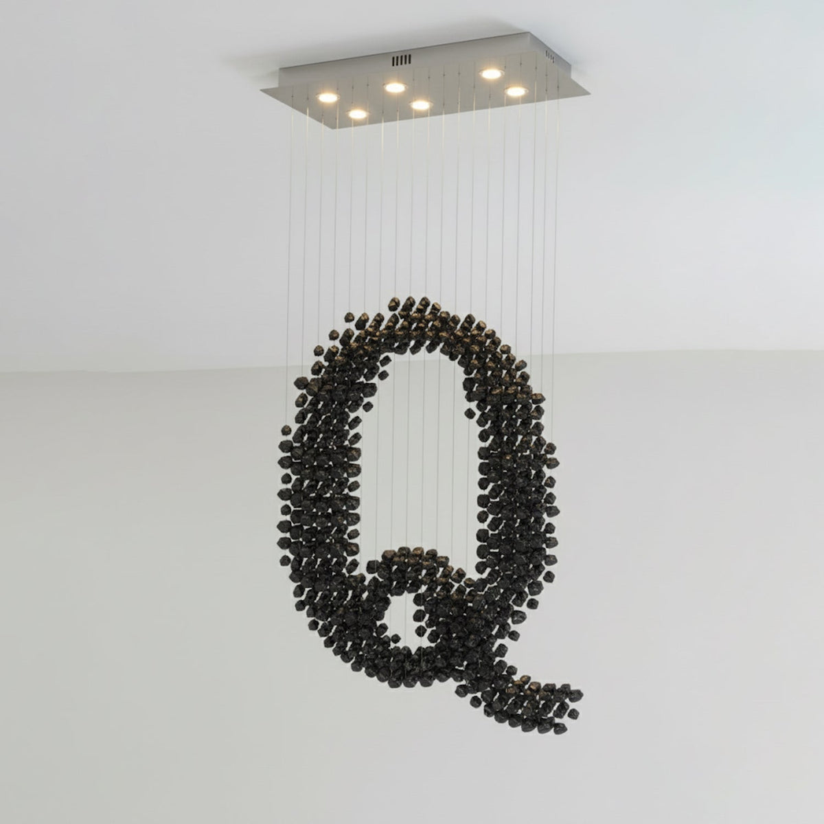Charcoal Chandeliers Q