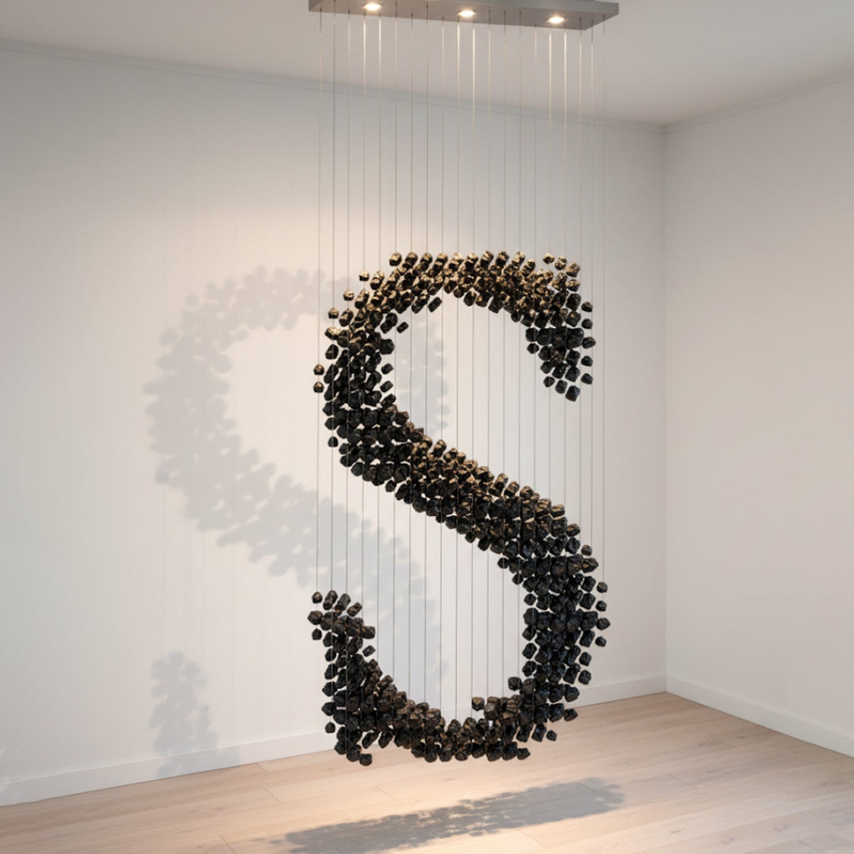 Charcoal Chandeliers S