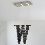 Charcoal Chandeliers W