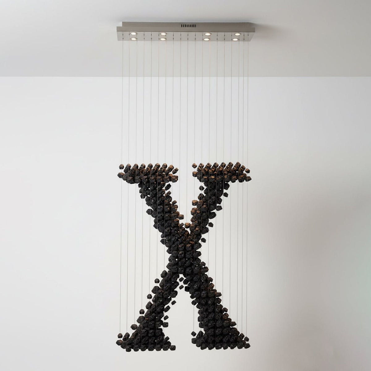 Charcoal Chandeliers X