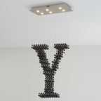 Charcoal Chandeliers Y