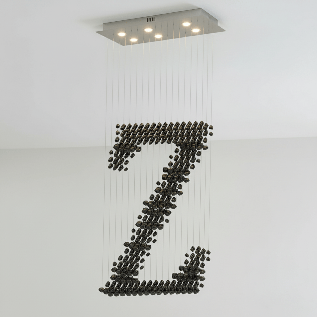 Charcoal Chandeliers Z