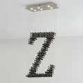 Charcoal Chandeliers Z