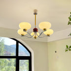 Gothic Glass Bowl Chandelier