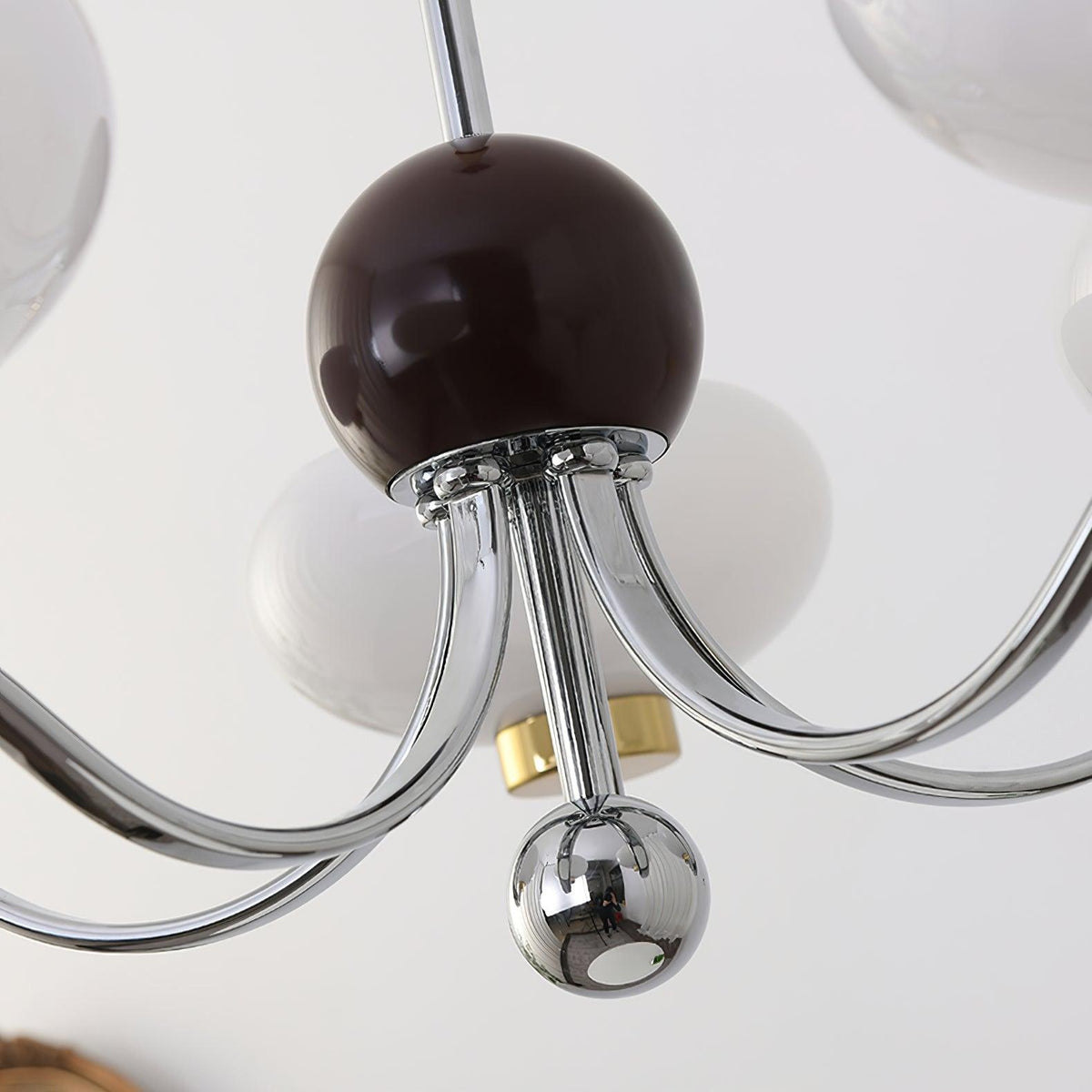 Gothic Glass Bowl Chandelier
