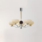 Gothic Glass Bowl Chandelier