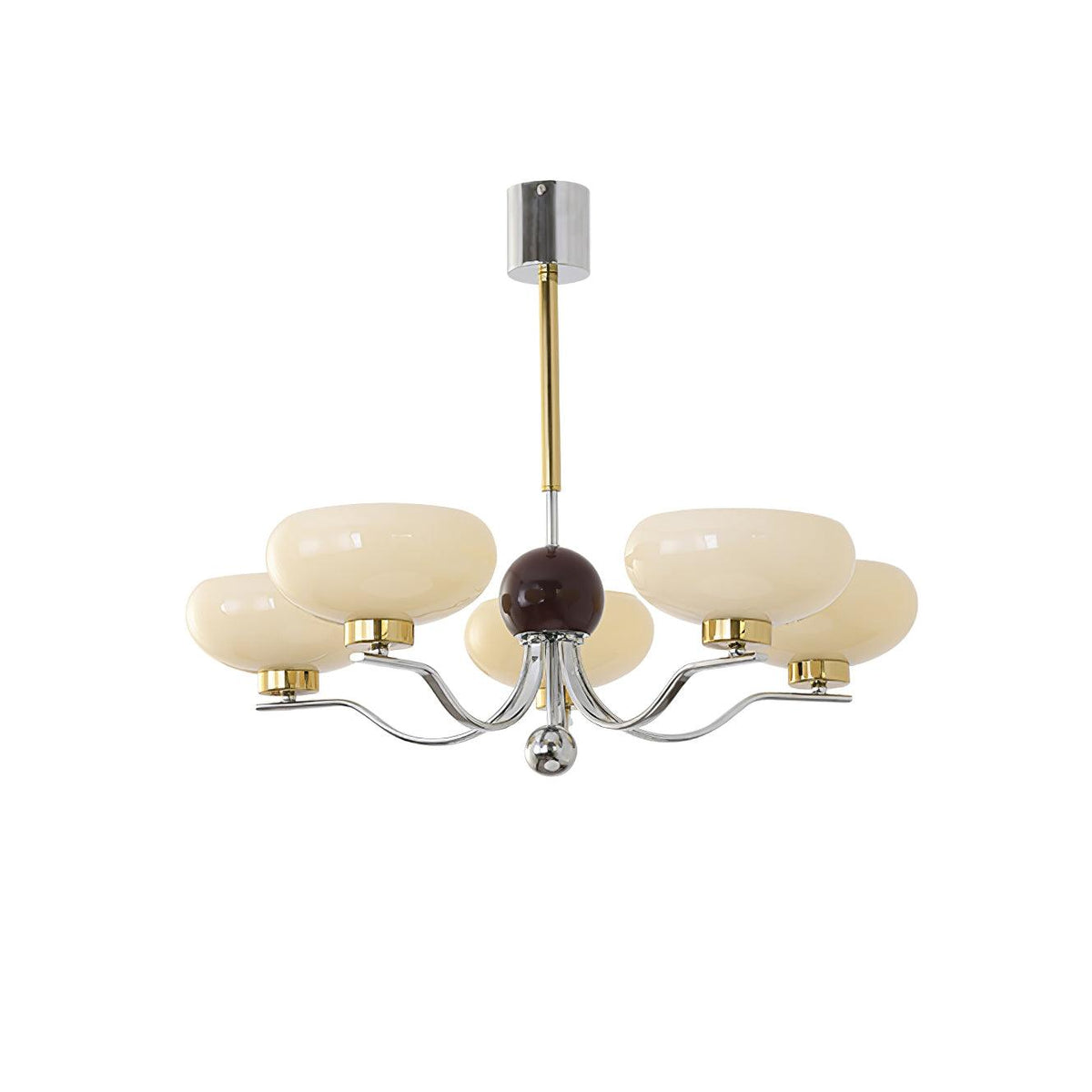 Gothic Glass Bowl Chandelier