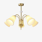 Medieval Ceramic Trumpet Chandelier