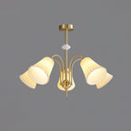 Medieval Ceramic Trumpet Chandelier