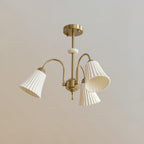 Medieval Ceramic Trumpet Chandelier