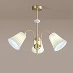 Medieval Ceramic Trumpet Chandelier