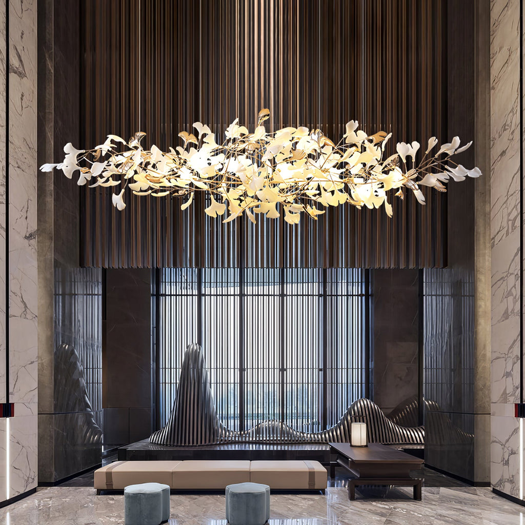 Ginkgo Cloud Chandelier