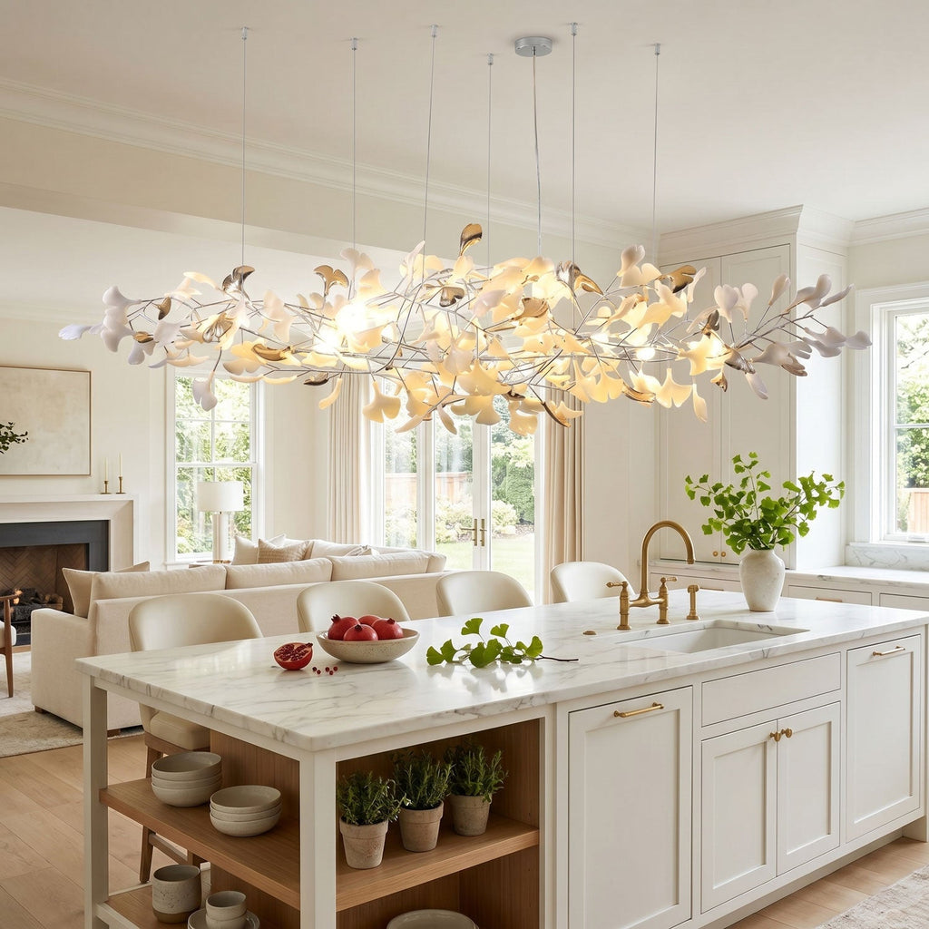 Ginkgo Cloud Chandelier
