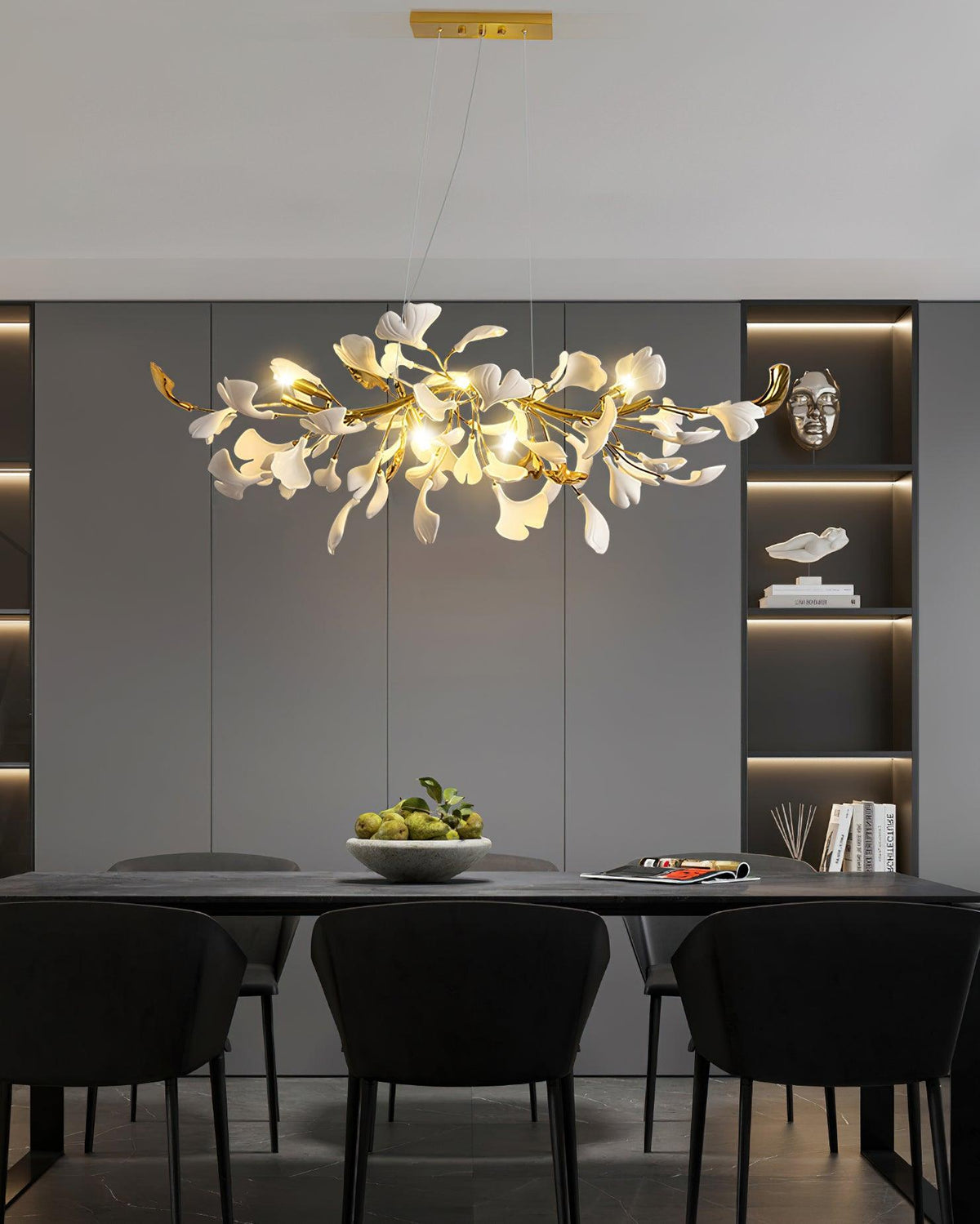 Gingko Cascade Chandelier