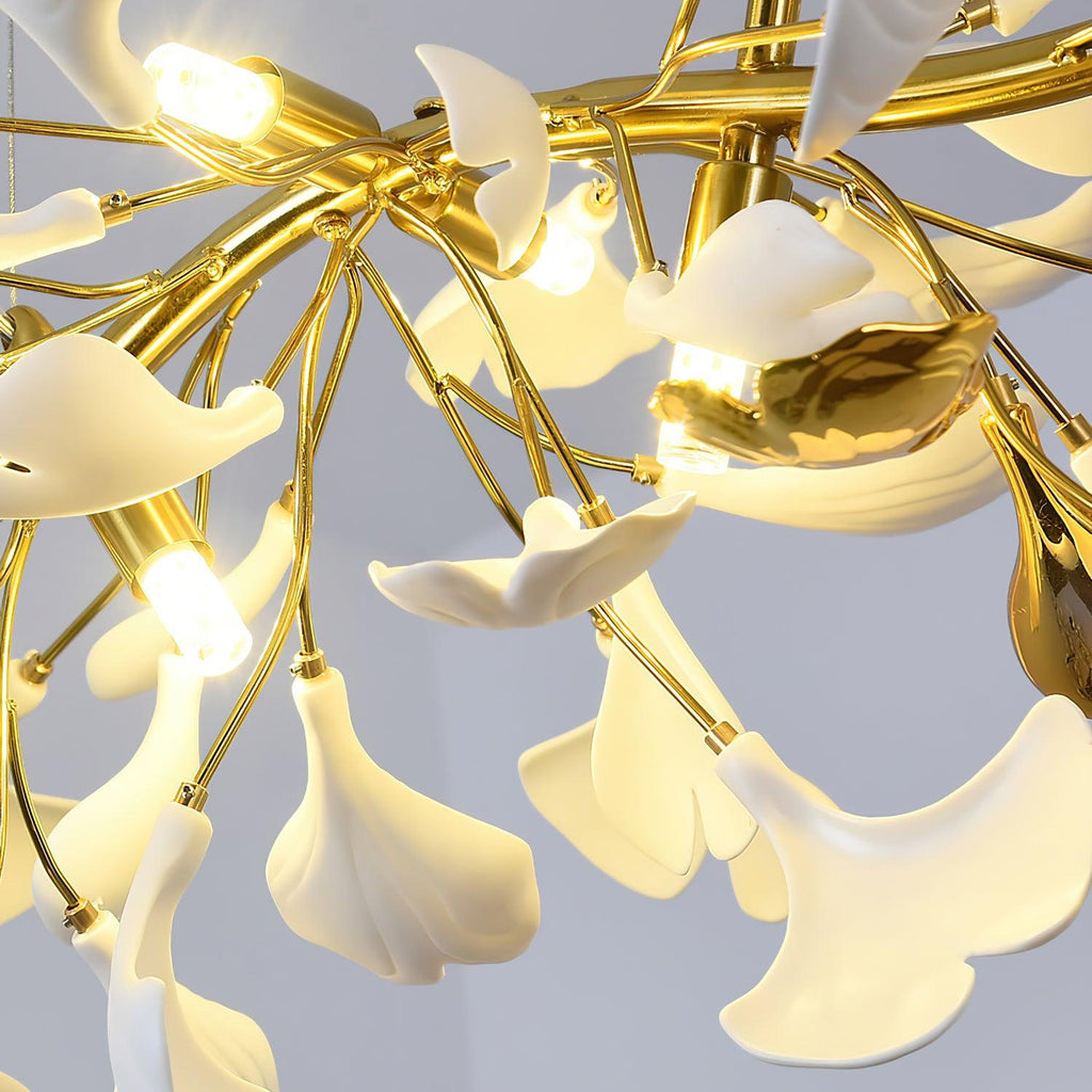 Gingko Cascade Chandelier
