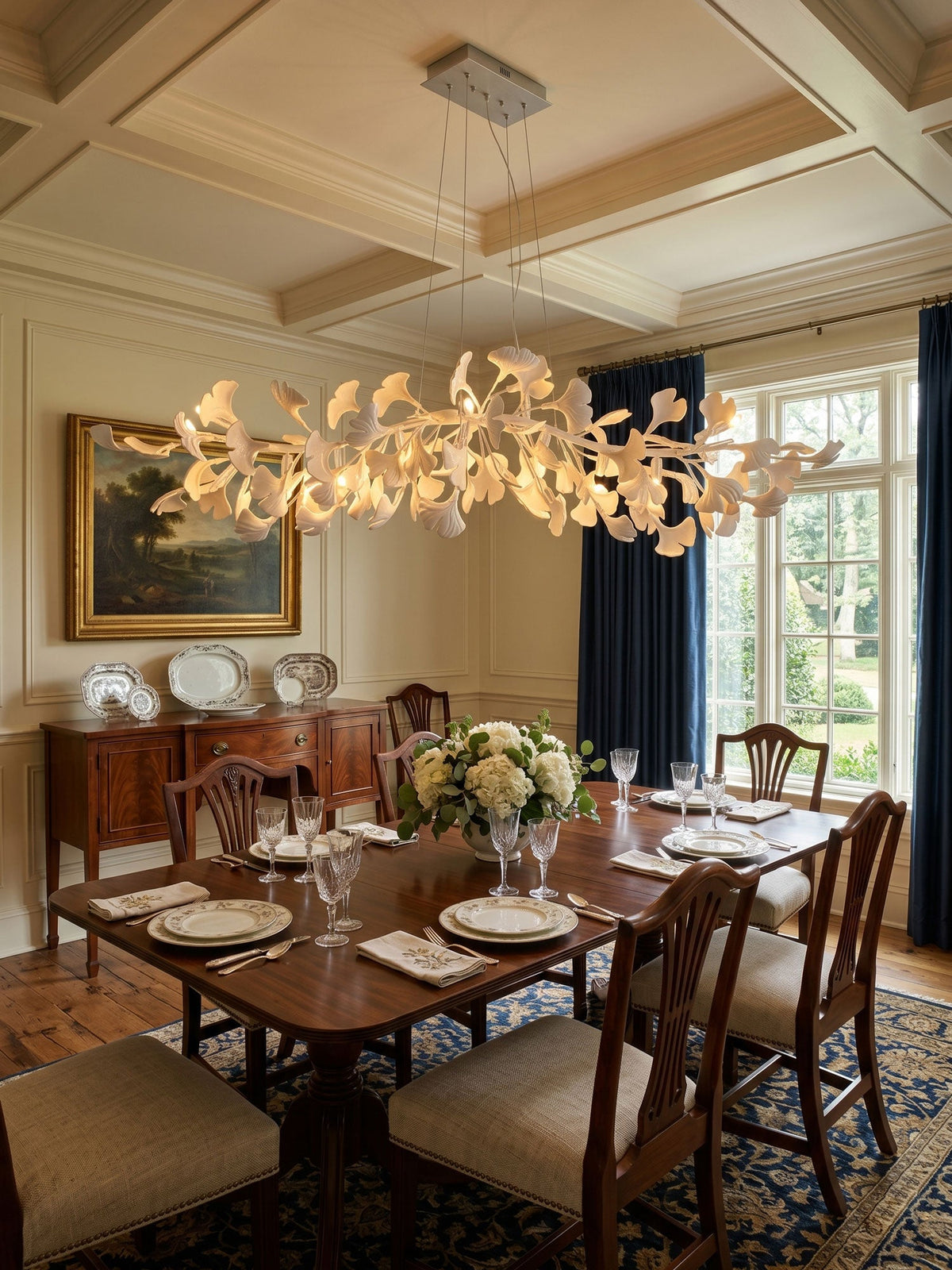Gingko Cascade Chandelier