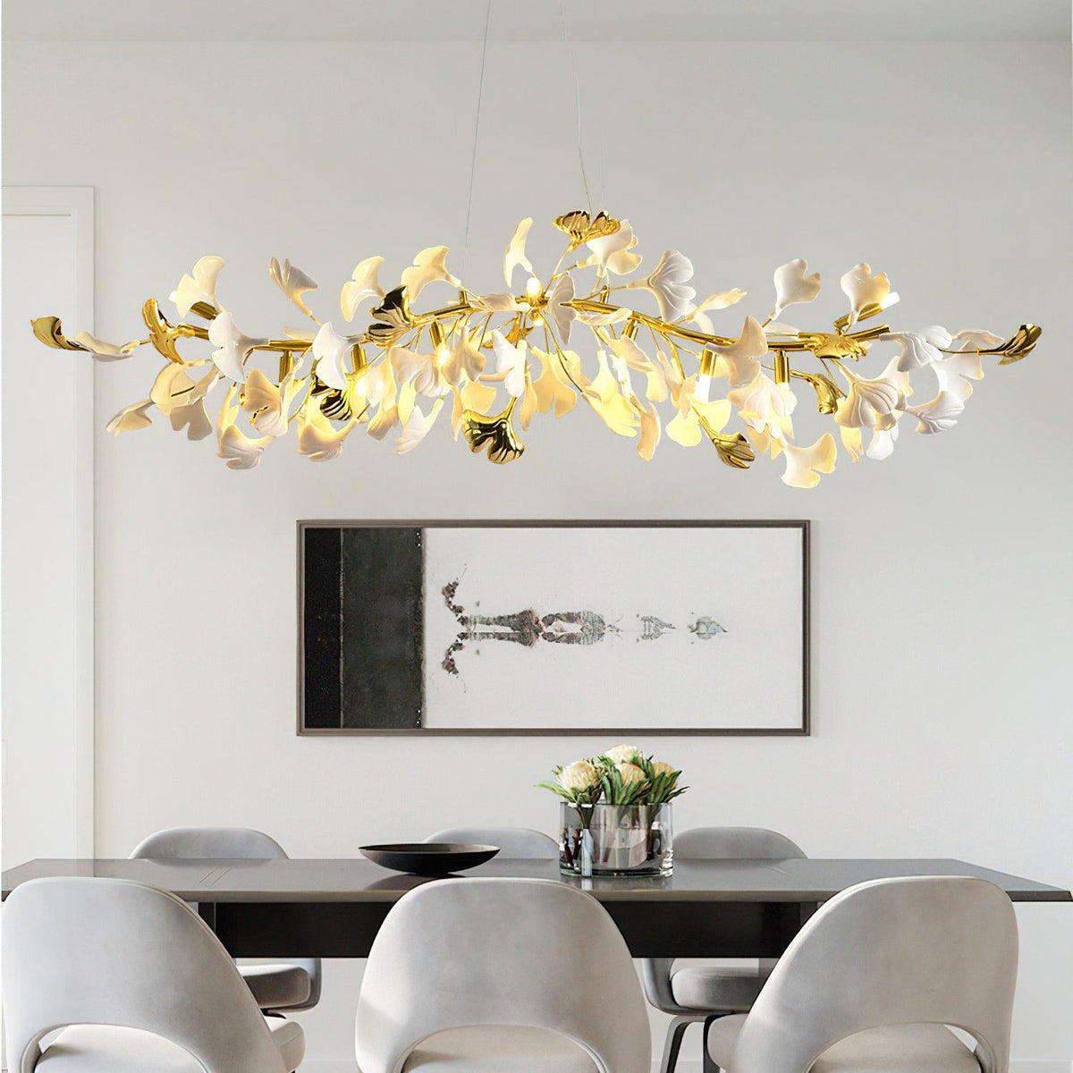 Gingko Cascade Chandelier