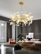 Gingko Ring Chandelier