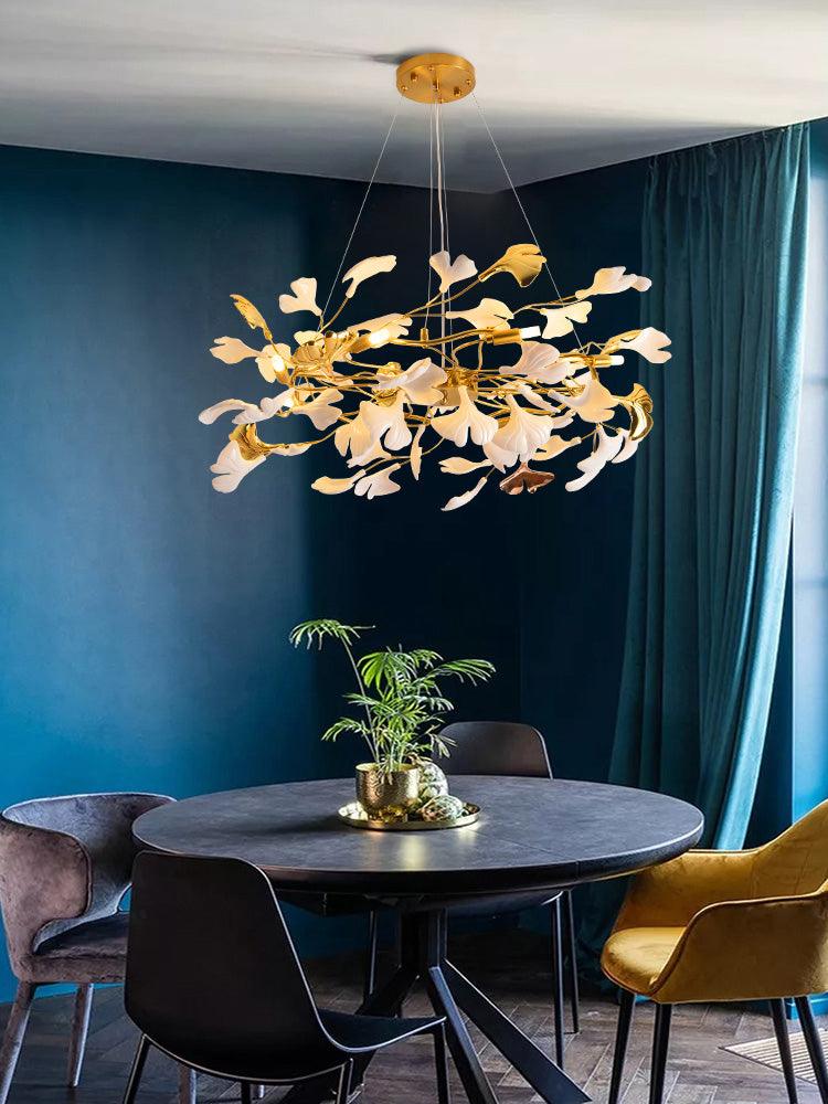 Gingko Ring Chandelier