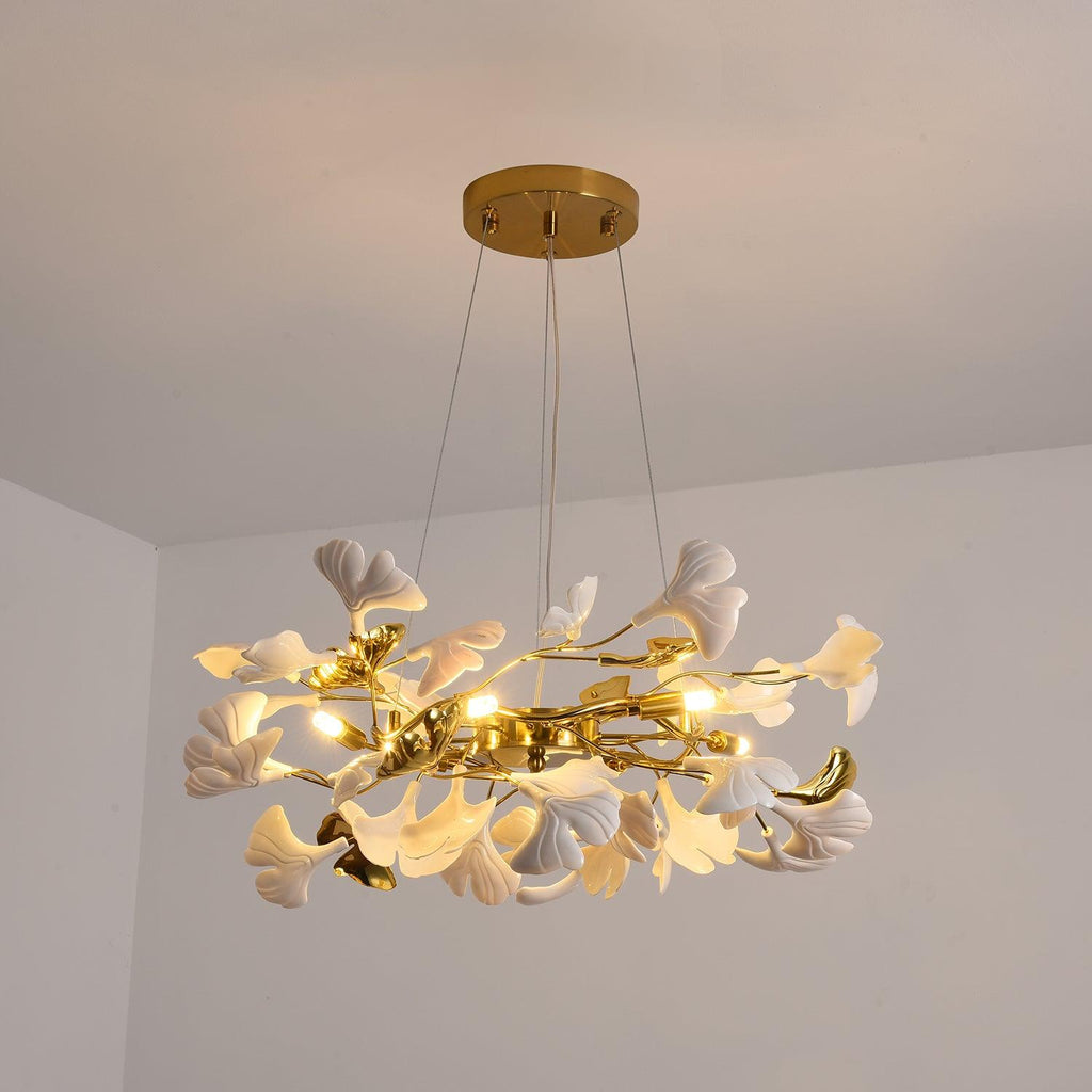 Gingko Ring Chandelier