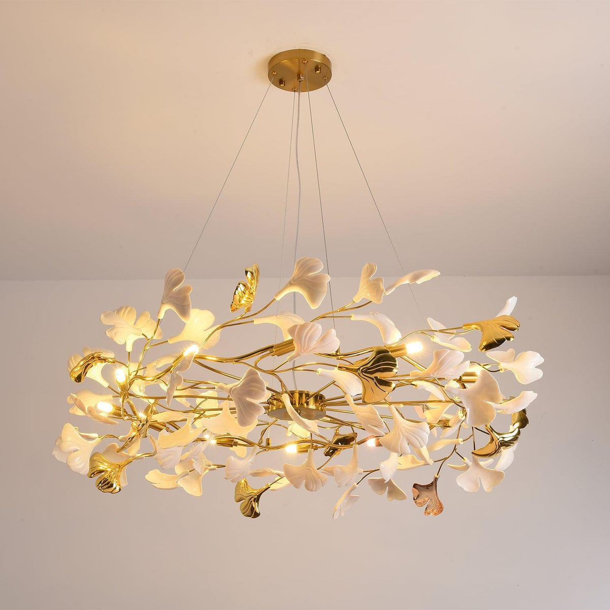 Gingko Ring Chandelier