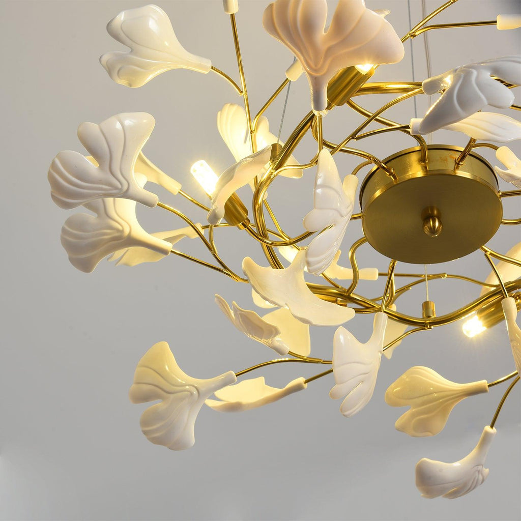 Gingko Ring Chandelier