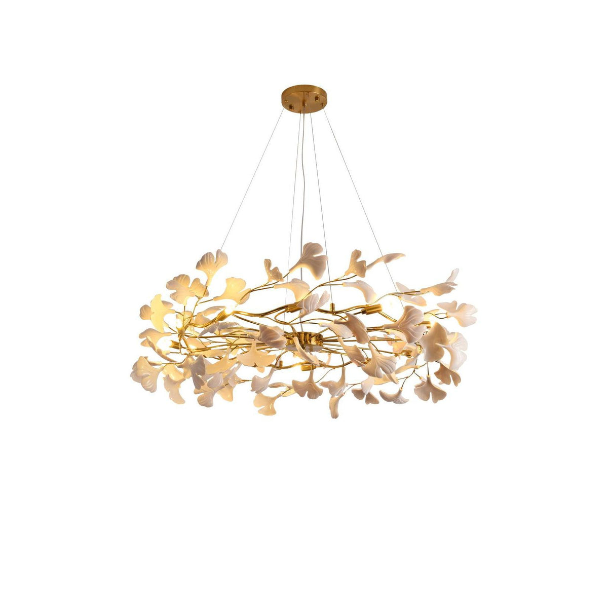 Gingko Ring Chandelier
