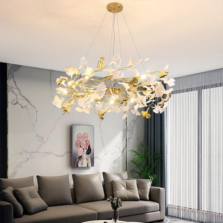 Gingko Ring Chandelier