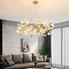 Gingko Ring Chandelier