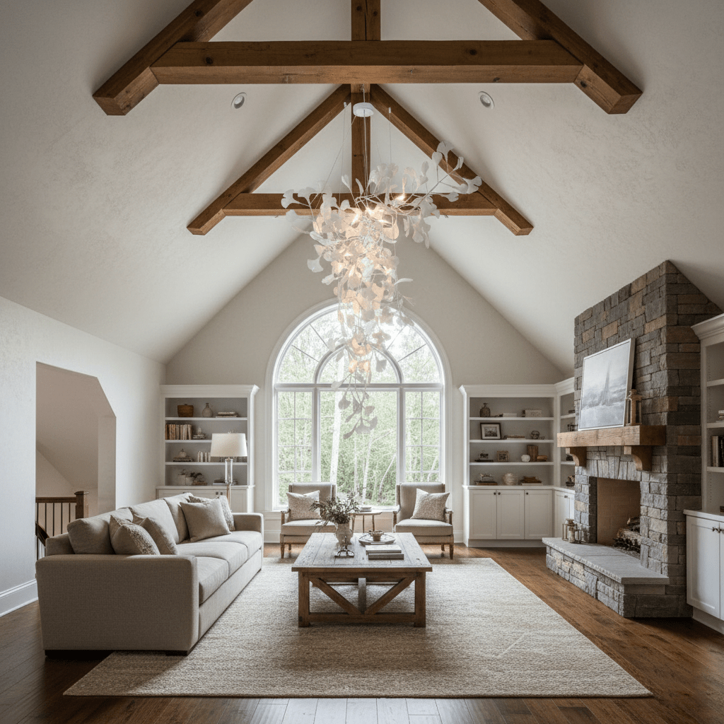 Ginkgo Vine Chandelier
