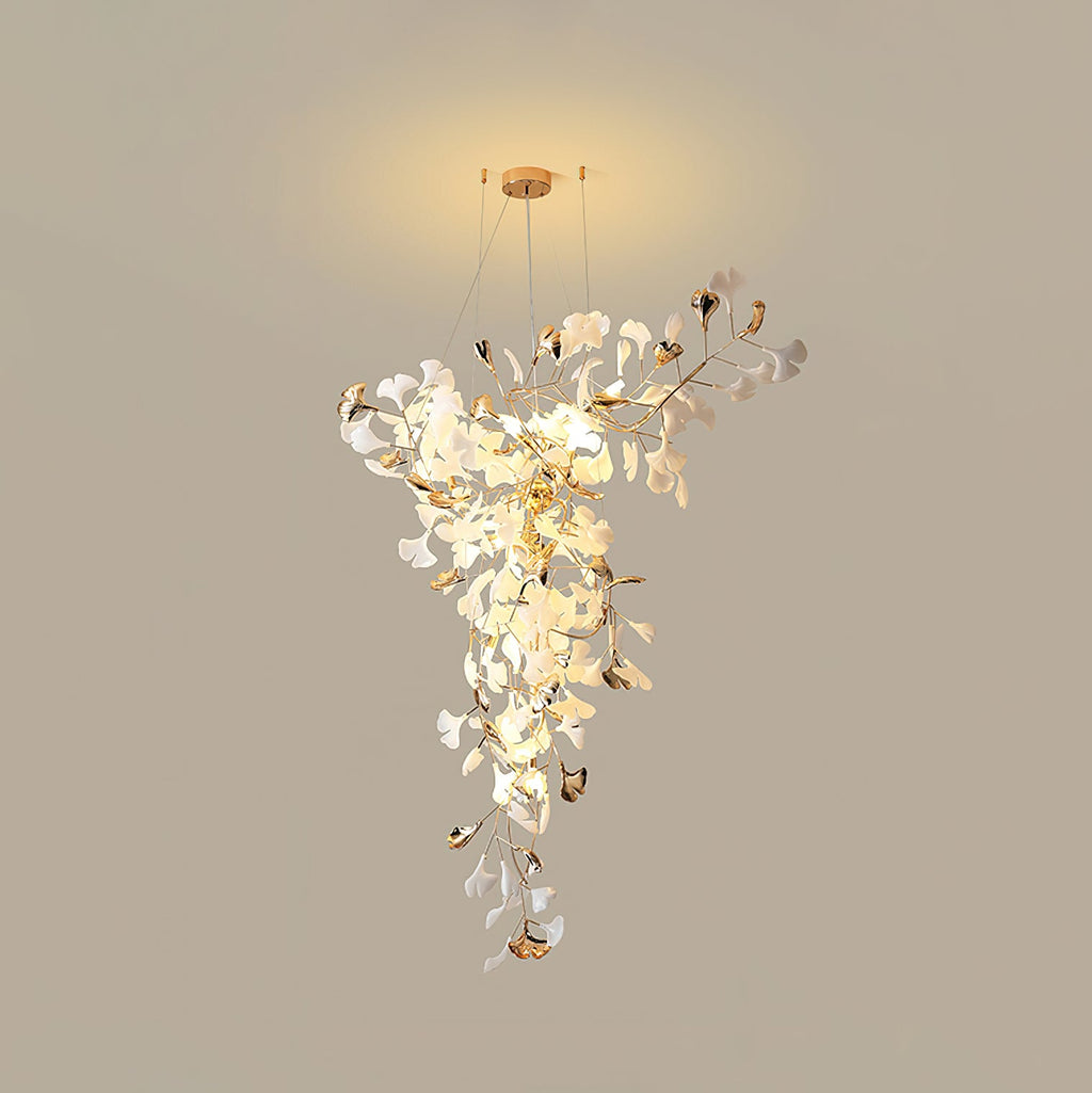 Ginkgo Vine Chandelier