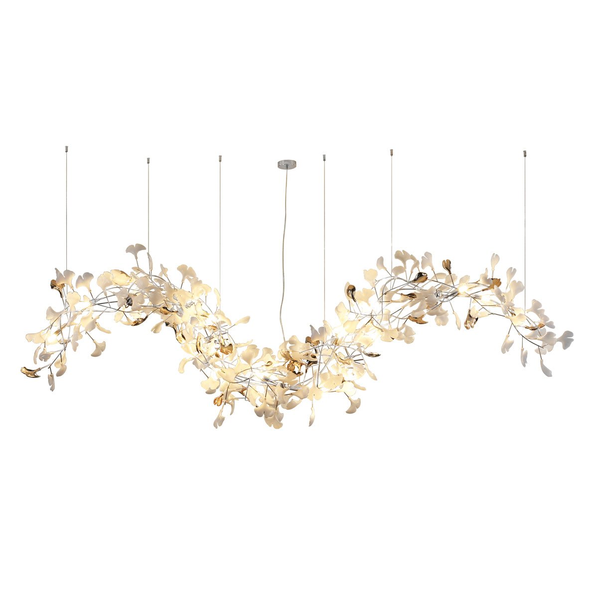 Ginkgo Vine Chandelier