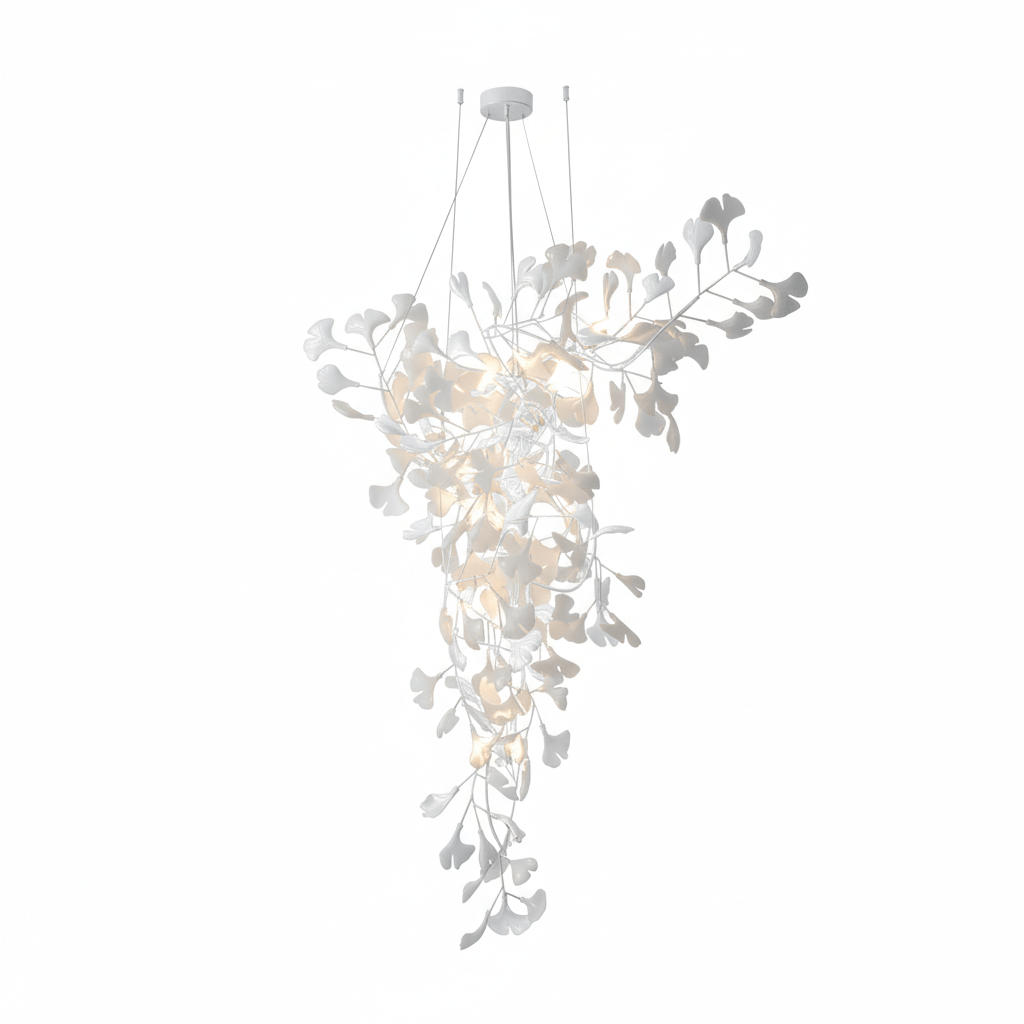 Ginkgo Vine Chandelier