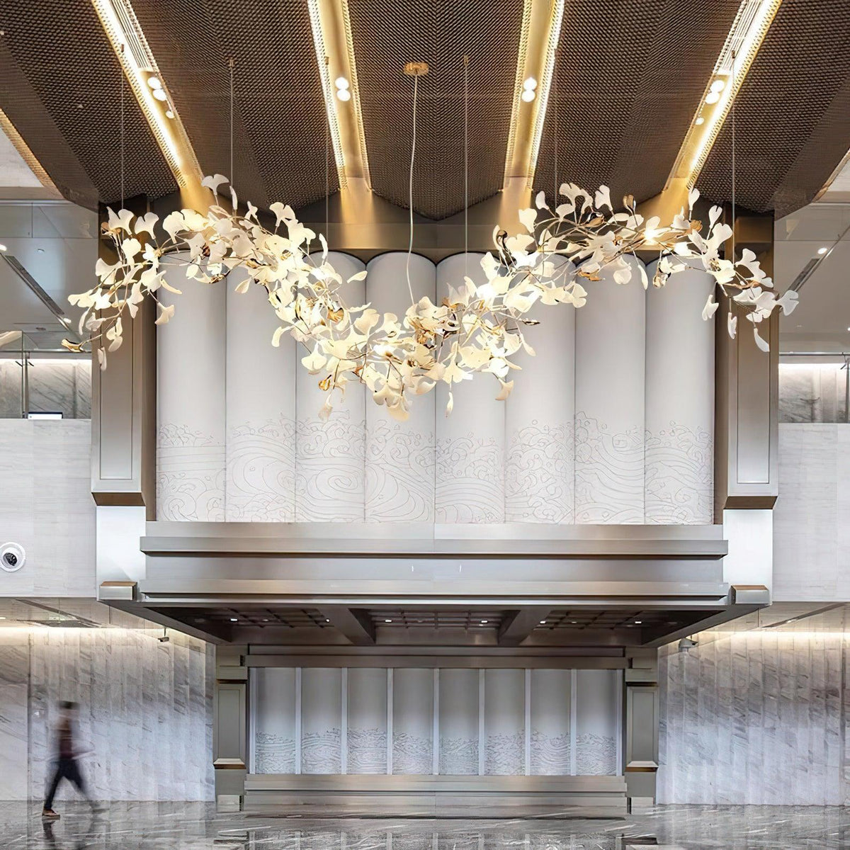 Ginkgo Vine Chandelier
