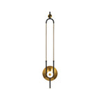 Ellipse Ring Marble Wall Light