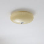 Ivory Ripple Ceiling Light