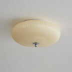 Ivory Ripple Ceiling Light