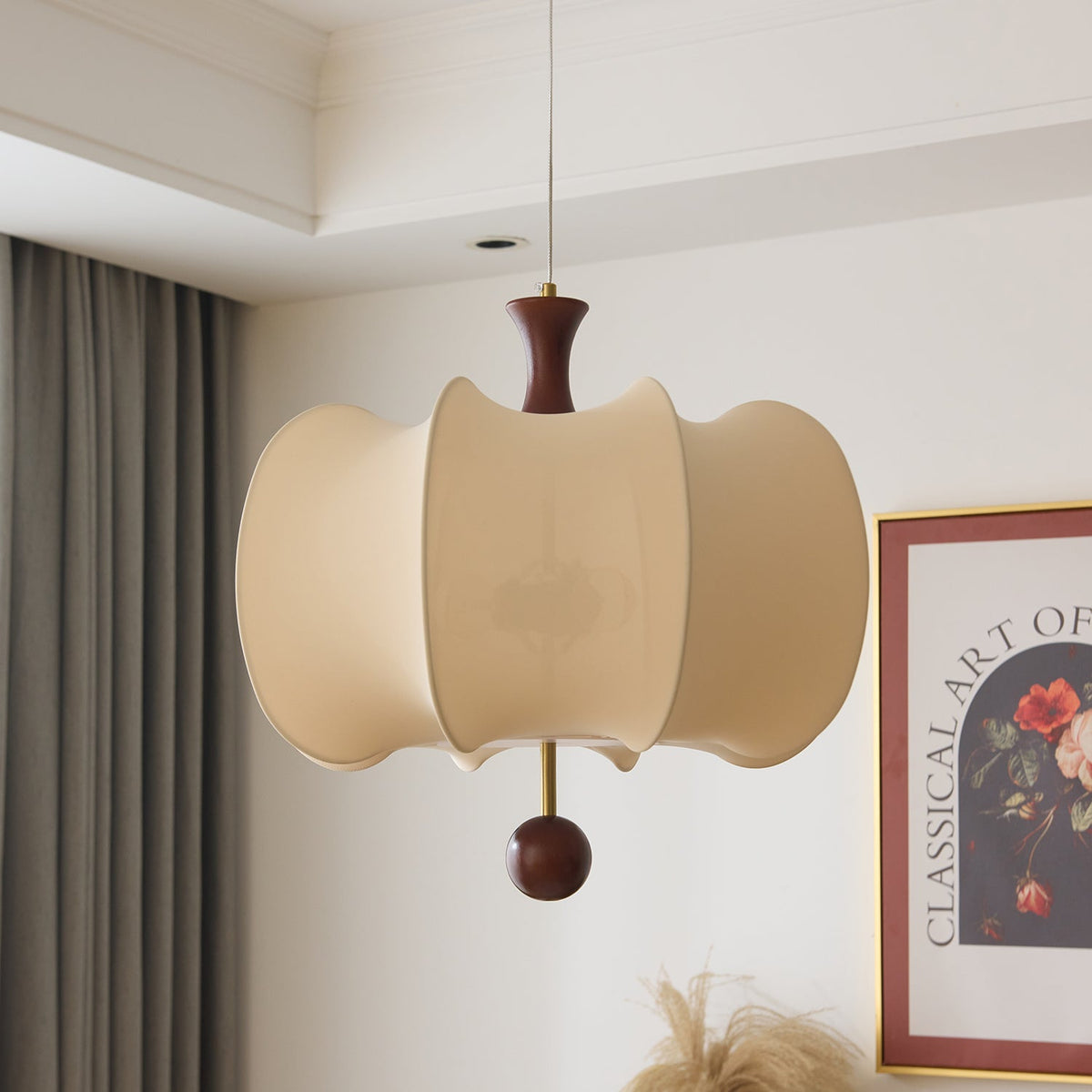 Silk Gourd Pendant Light