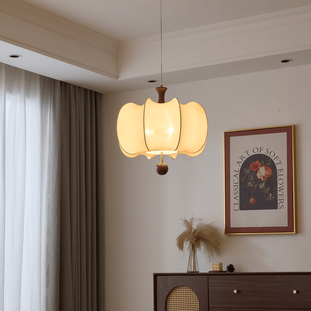 Silk Gourd Pendant Light