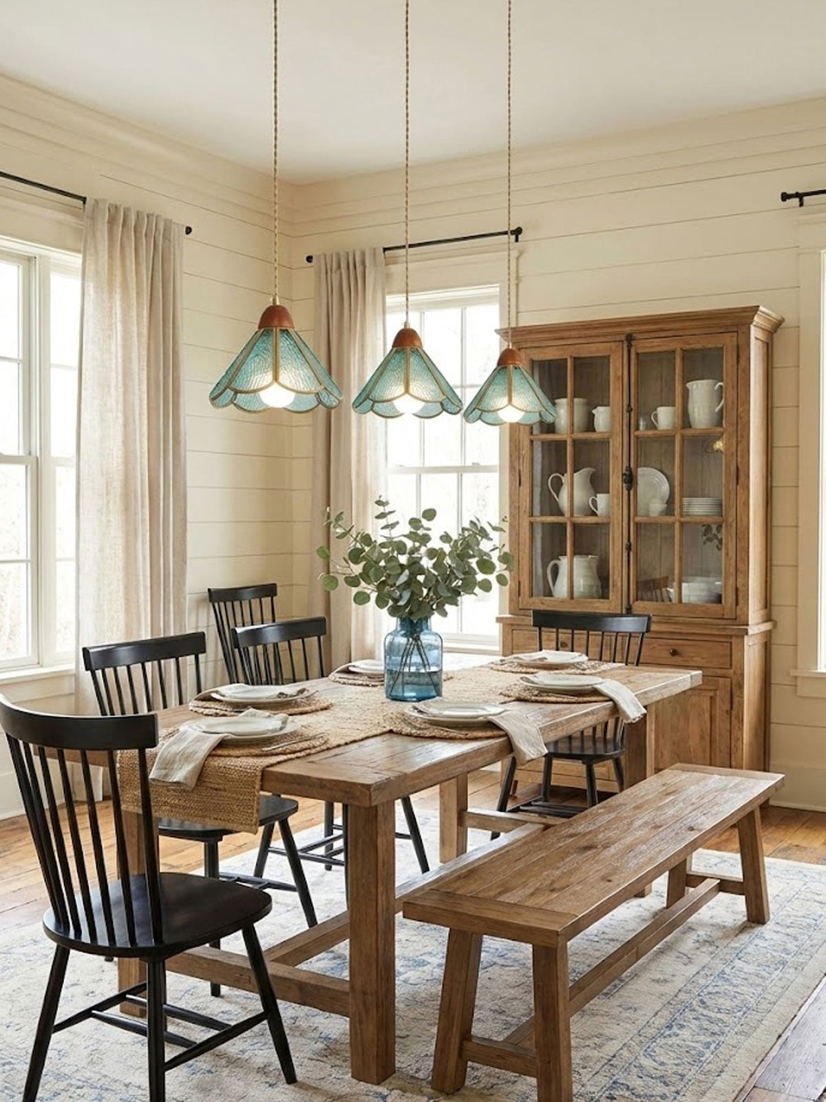 Tiffany Stained Glass Pendant Lamp
