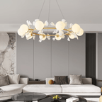 Gingko Orb Chandelier