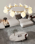 Gingko Orb Chandelier